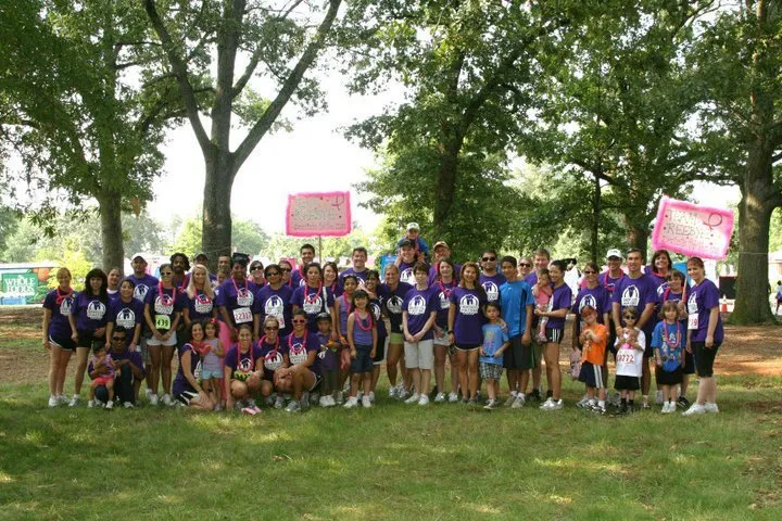 Team marathon even full group photo