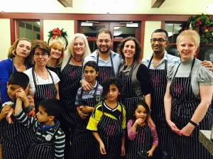 Community cooking event