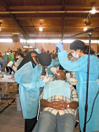 Treating a patient in the community